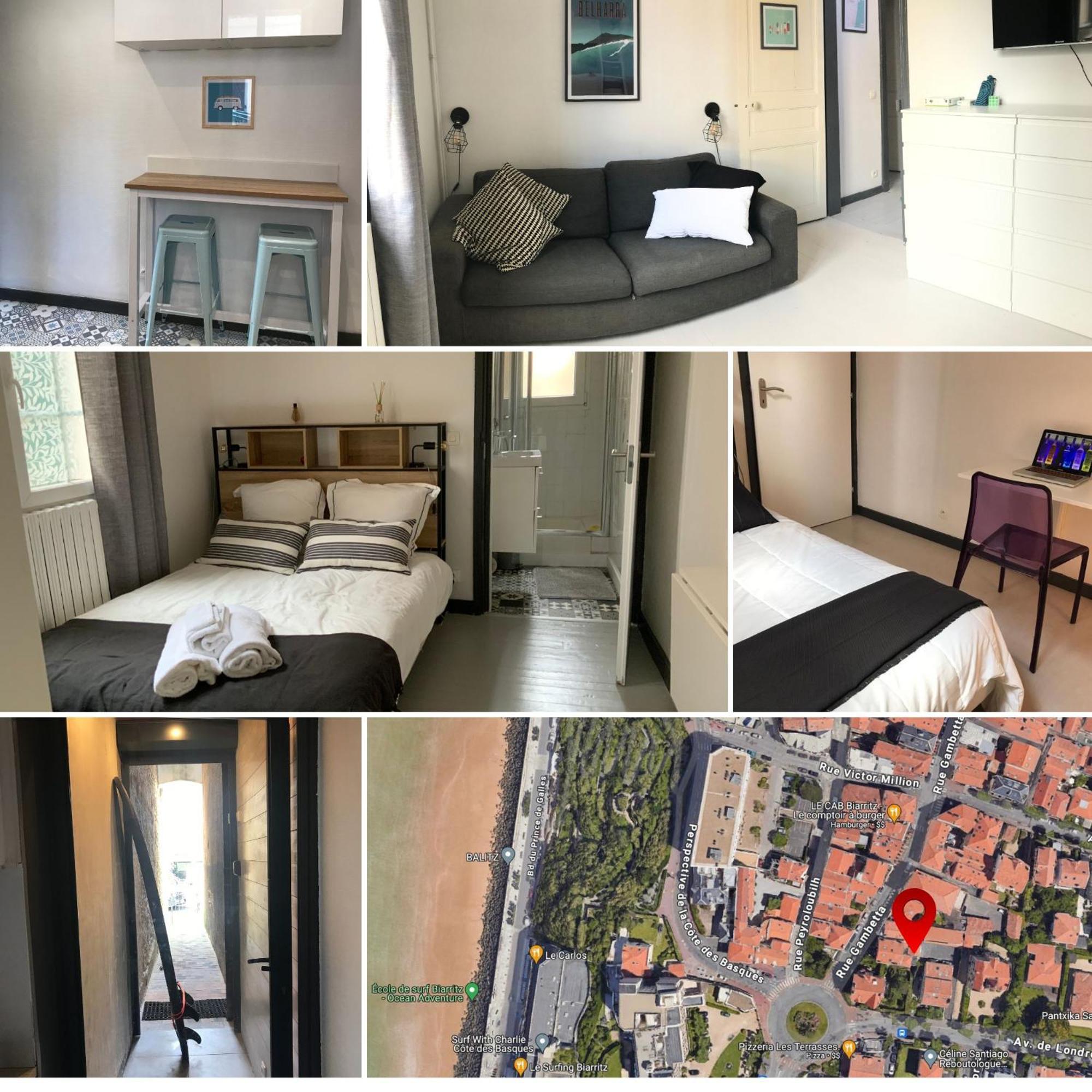 Chalet Basque 6 Couchages Centre Ville Биариц Екстериор снимка