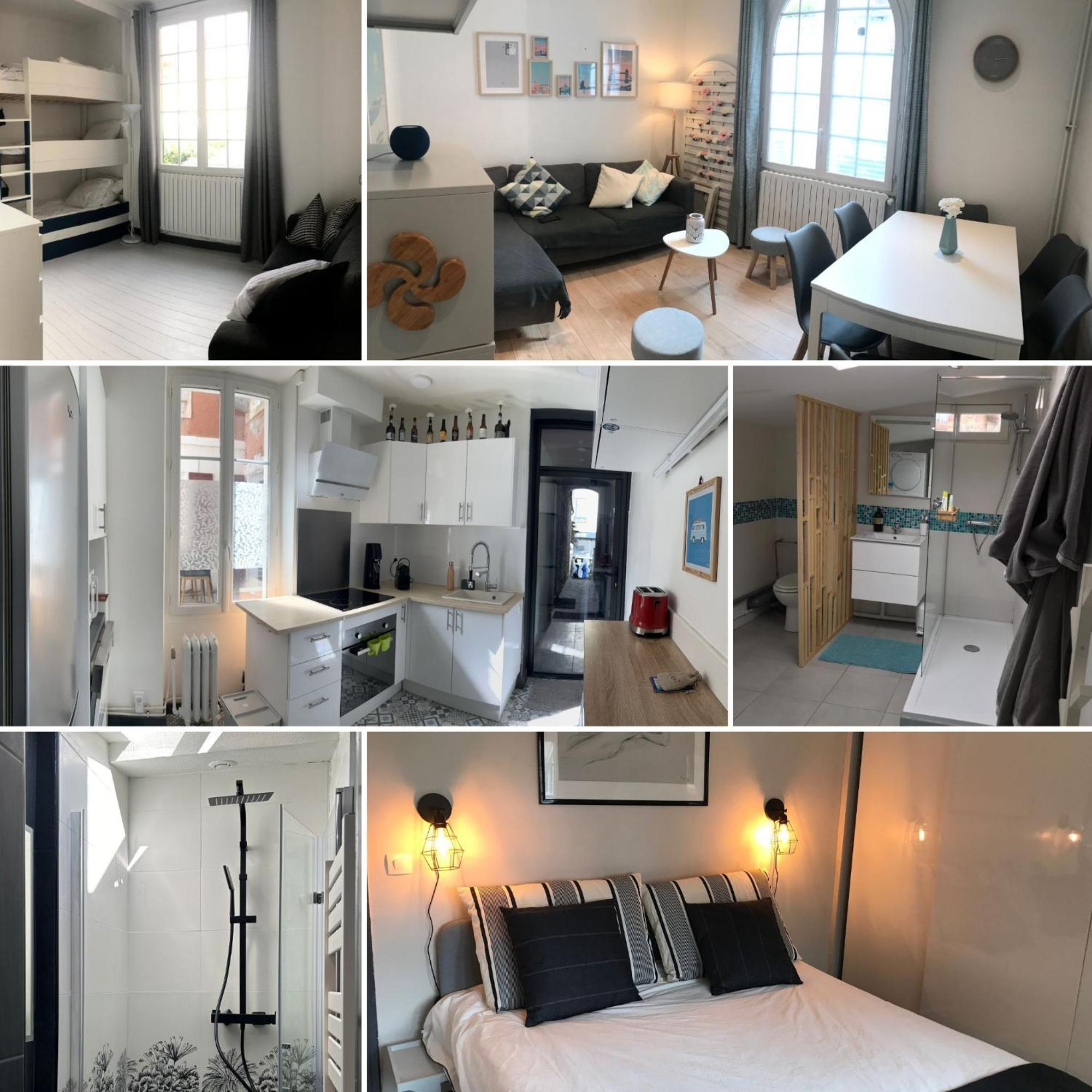 Chalet Basque 6 Couchages Centre Ville Биариц Екстериор снимка
